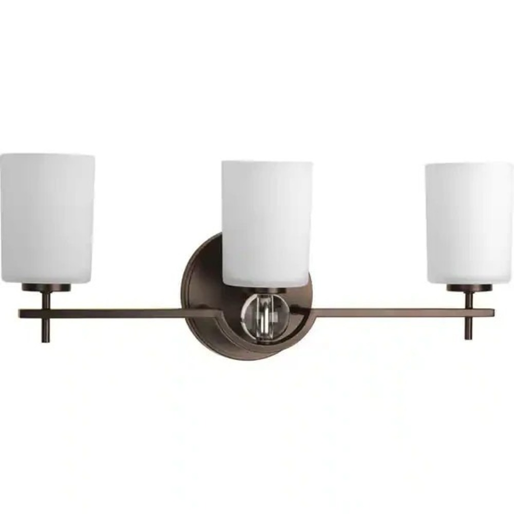 Progress Lighting - Compass Steel 3-light Bath Light - P2048-20